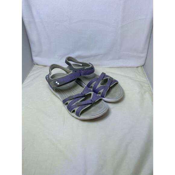 Ryka Sport Sandals with CSS Technology Savannah Grey/Purple 8.5 Wide - Picture 1 of 7